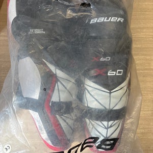 Junior Bauer Vapor X60 11 Shin Pads (New)
