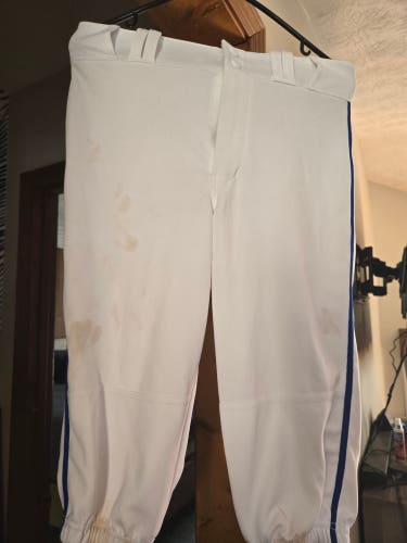 White XL Kids Unisex Champro Pants (Used)