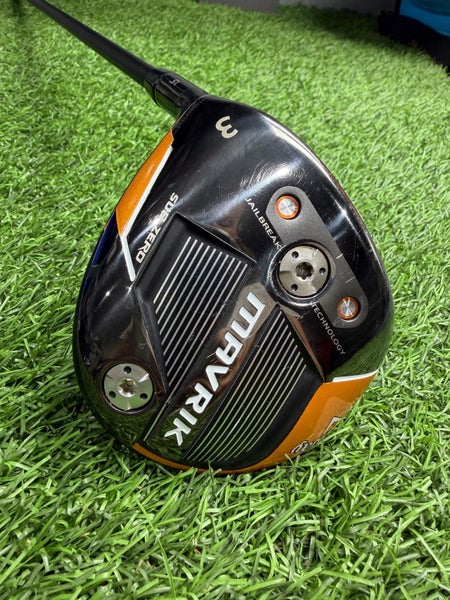 Callaway - Mavrik Sub ZERO - 3 Wood 15* - Graphite ALDILA - Stiff Flex - LH