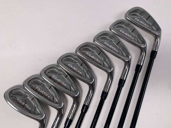 Tommy Armour 845 S Oversize Plus Iron Set 4-PW+SW Senior RH Oversize Grips