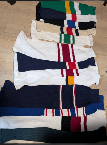 MASSIVE LIQUIDATION: ATHLETIC KNIT (AK) HOCKEY SOCKS. GET 5 PAIRS FOR ONLY $25!