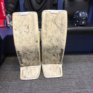Large Bauer Supreme Mach Goalie Leg Pads (Used)