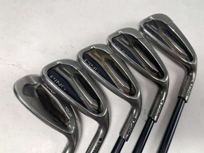 Ping G25 Iron Set 7-PW+LW Black Dot TFC 80i Lite Senior Graphite Mens RH