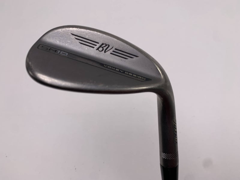 Titleist Vokey SM10 Nickel Wedge 56* 12 Bounce D-Grind Vokey Wedge Steel Mens RH
