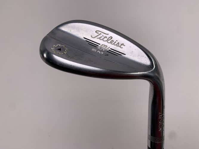 Titleist Vokey SM7 Tour Chrome Wedge 60* 10 Bounce S-Grind Wedge Steel Mens RH