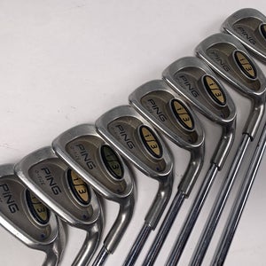 Ping i3 Oversize Iron Set 3-PW Blue Dot 1* Up Cushin JZ Regular Steel Mens RH