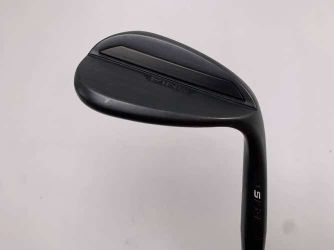 Ping s159 Midnight Wedge 58* 10 Bounce S-Grind Black Dot Z-Z115 Wedge Steel RH