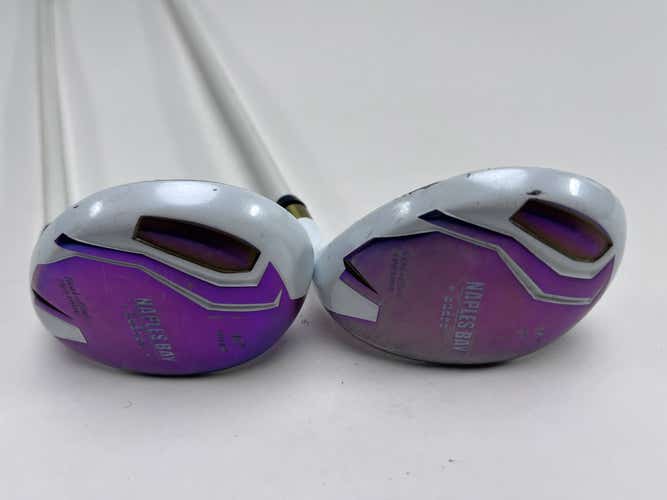 Naples Bay Budrow Offset PVD 9 & PW Hybrid Set 40* 45* Ladies Graphite Womens RH