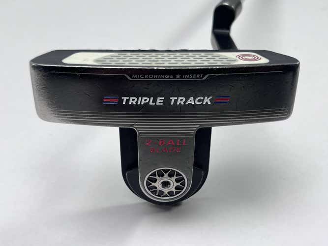 Odyssey Triple Track 2-Ball Blade CH Stroke Lab Putter 34" Mens RH
