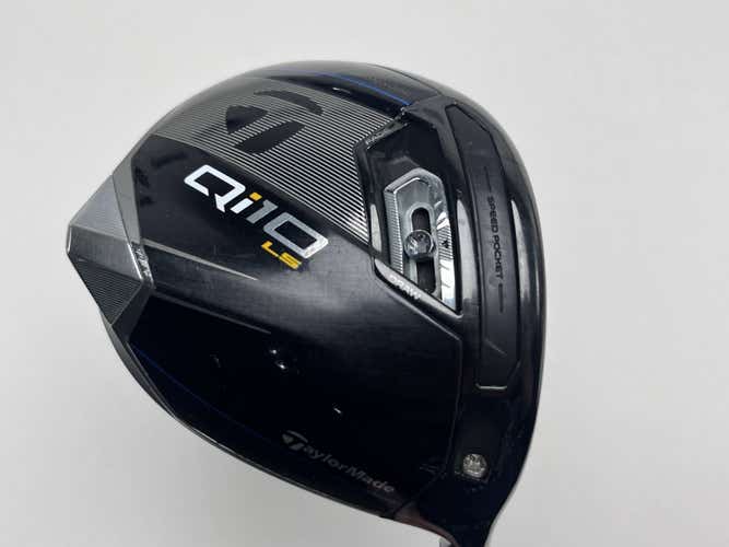 TaylorMade Qi10 LS Driver 9* Mitsubishi Chemical Reax 50g Stiff Graphite Mens RH