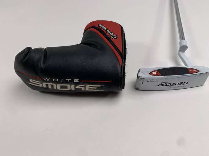 TaylorMade Rossa Daytona 1 AGSI+ White Putter 35" Mens RH HC