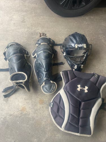 Black Under Armour Victory Series Catcher's Set (Used)