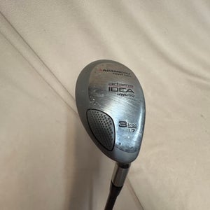 Men's Adams Idea Right Handed Fairway Wood Regular Flex 3 Wood (Used)