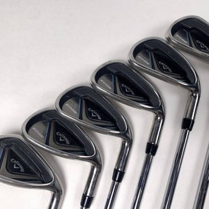 Callaway Edge 2018 Iron Set 6-PW+SW Regular Steel Mens RH