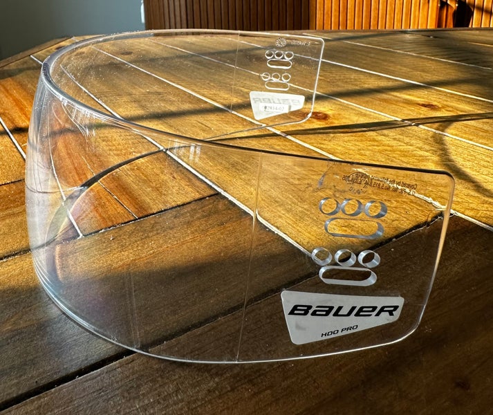 Bauer HDO Pro Straight Cut Visor | Ice Hockey Visor | Hardware Included (Used)