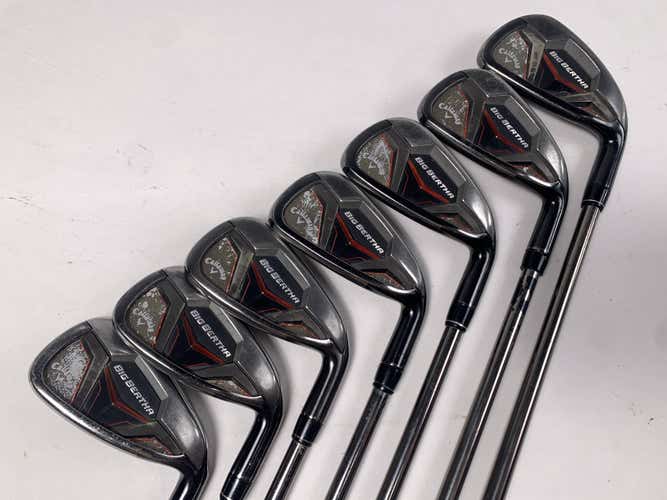 Callaway Big Bertha 2019 Iron Set 5-PW UST Mamiya Recoil ZT9 460 F3 Regular RH