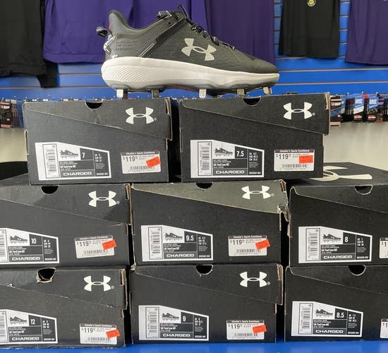 Under Armour Yard Low Metal Men's Baseball Cleats - Sale