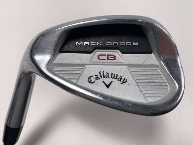 Callaway Mack Daddy CB Wedge 46* 10 Bounce KBS Hi-Rev 2.0 105g Steel Mens LH