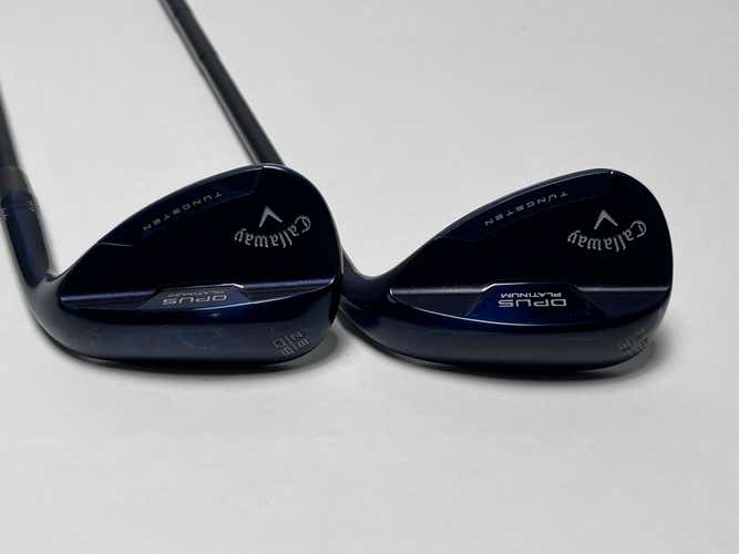 Callaway Opus Platinum Blue Wedge Set 56* 12 | 60* 8 DG Mid Tour Issue Black RH