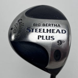 Callaway Steelhead Plus Driver 9* UST 6510 Senior Graphite Mens RH