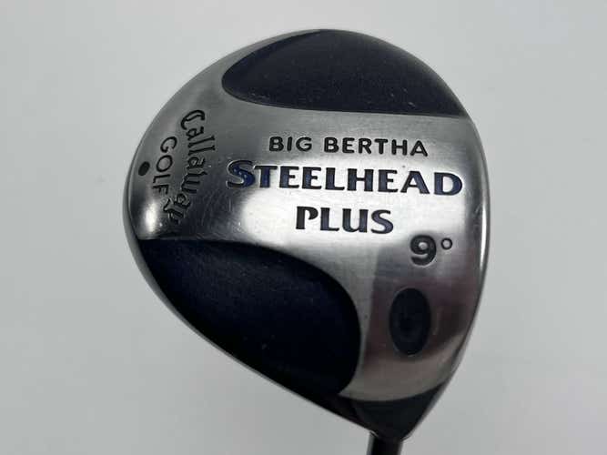 Callaway Steelhead Plus Driver 9* UST 6510 Senior Graphite Mens RH