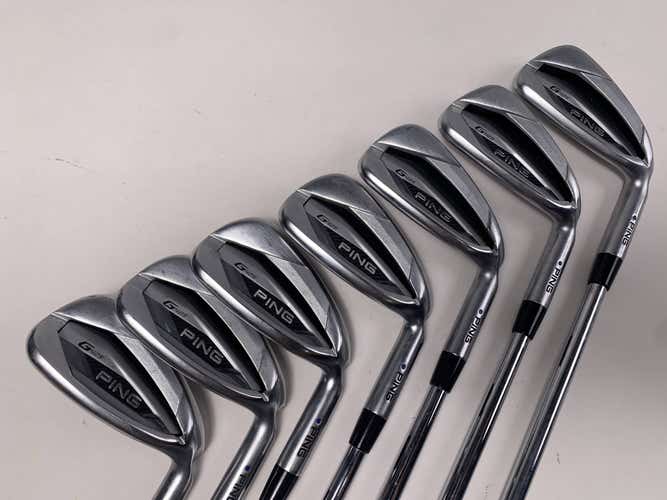Ping G425 Iron Set 5-PW+GW Blue Dot 1* Up AWT 2.0 Regular Steel Mens RH -1''