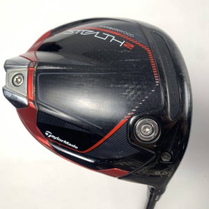 TaylorMade Stealth 2 Driver 9* Diamana T+ Xlink Tech 60g Stiff Graphite Mens RH