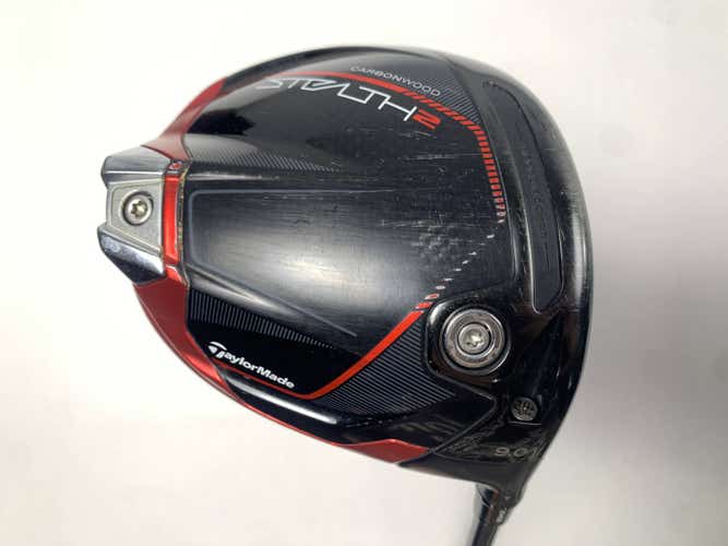 TaylorMade Stealth 2 Driver 9* Diamana T+ Xlink Tech 60g Stiff Graphite Mens RH