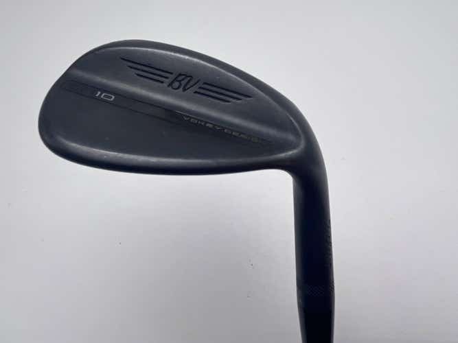 Titleist Vokey SM10 Jet Black Wedge 56* 12 Bounce D-Grind Vokey Steel Mens RH