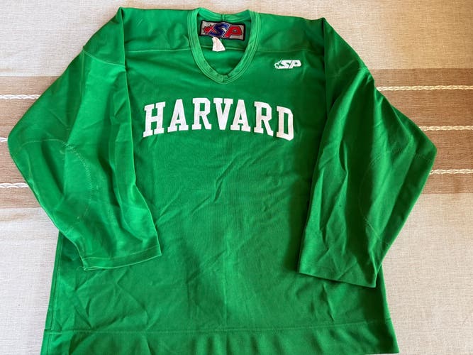 Harvard University NCAA Green Size 56 Men's CCM Practice Jersey (Used)