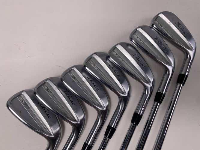 Titleist T100 2023 Iron Set 4-PW Project X Precision Rifle 6.0 Stiff RH