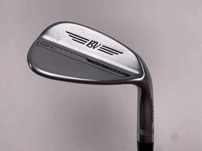 Titleist Vokey SM10 Tour Chrome Wedge 48* 10 Bounce F-Grind S300 Stiff Steel RH