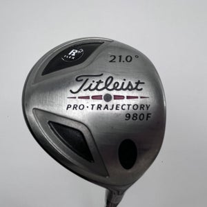 Titleist 980 F 7 Fairway Wood 21* 4375 Regular Graphite Mens RH
