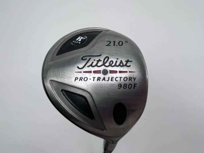 Titleist 980 F 7 Fairway Wood 21* 4375 Regular Graphite Mens RH