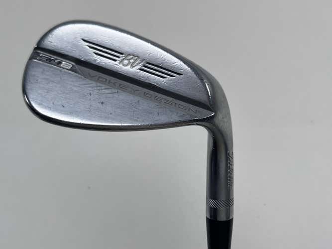 Titleist Vokey SM8 Tour Chrome Wedge 50* 8 Bounce F-Grind Wedge Steel Mens RH