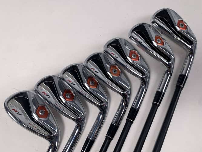 TaylorMade R11 Iron Set 6-PW+GW+SW Fujikura Motore 65g Regular Graphite Mens RH