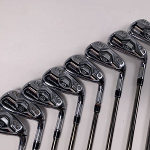 TaylorMade M CGB Iron Set 5-PW+AW+SW Recoil ES 460 F3 Regular Graphite Mens RH