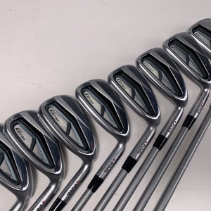 Ping G730 Iron Set 5-PW+AW+GW Red Dot 1* Flat Alta Quick 35g Senior RH