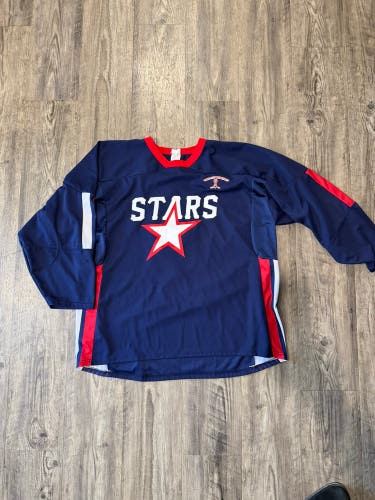 Blue XXL Men's Athletic Knit Jersey (Used)