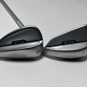 Ping s159 Chrome Wedge Set 54* 10 60* 14 Black Dot ZZ 115g Wedge Steel Mens RH