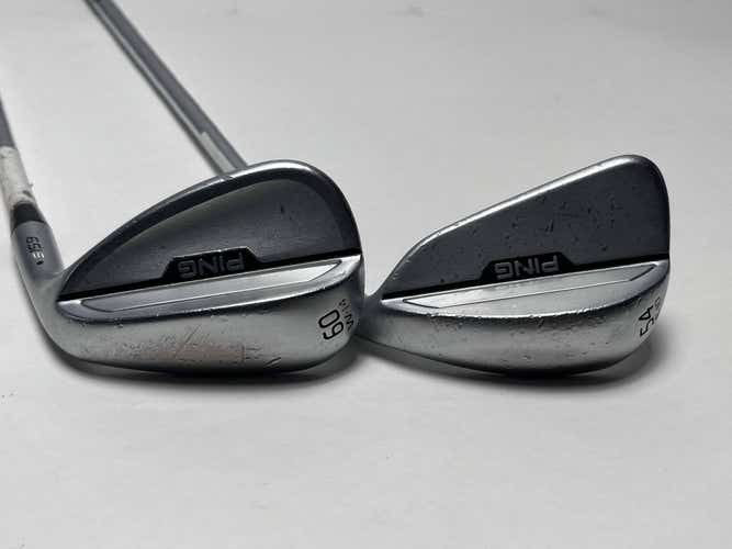 Ping s159 Chrome Wedge Set 54* 10 60* 14 Black Dot ZZ 115g Wedge Steel Mens RH