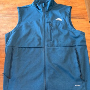 Blue XL Men's The North Face Vest (New) - Windfall Premium outdoor