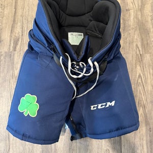 Notre Dame Game Worn Medium Senior CCM HP30 Hockey Pants Pro Stock (Used)