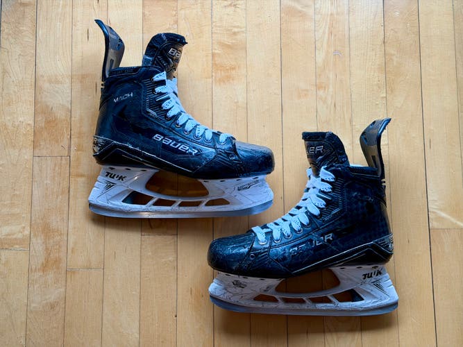Bauer Supreme Mach Skates | Senior 7.5 Fit 2 | Freshly Refreshed