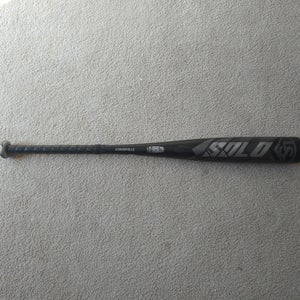 Louisville Slugger Solo Alloy USSSA Certified Bat (-10) 20 oz 30" (Used)