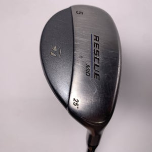 TaylorMade Rescue Mid 5 Hybrid 25* 50g Ladies Graphite Womens RH