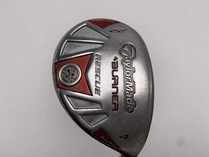 TaylorMade Burner Rescue 4 Hybrid 22* REAX SuperFast 66g Regular RH