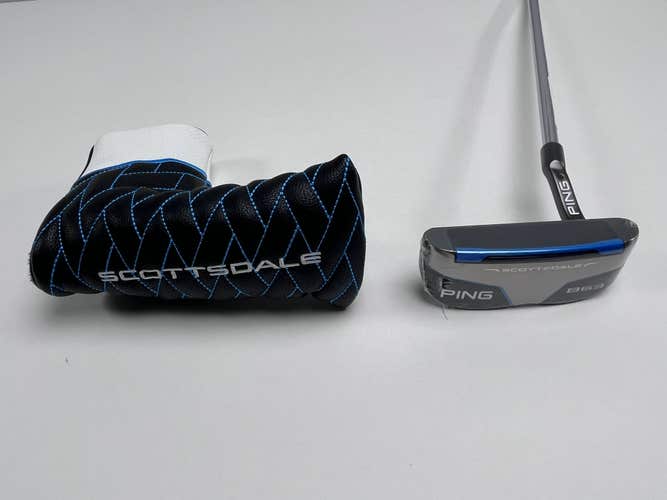 Ping Scottsdale B63 2025 Putter 34" Black Dot Mens RH HC NEW