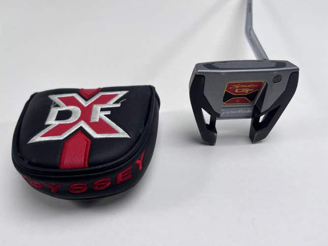 TaylorMade Spider GT Single Bend Silver Putter 35" Mens RH HC