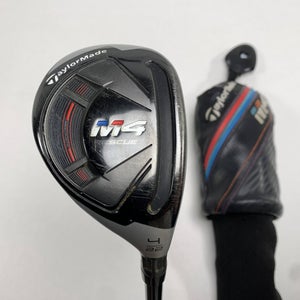 TaylorMade M4 4 Hybrid 22* Fujikura Atmos 6R Regular Graphite Mens RH HC